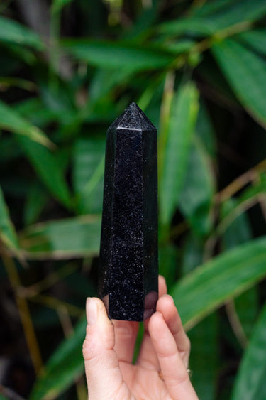 Black Tourmaline Polished Generator